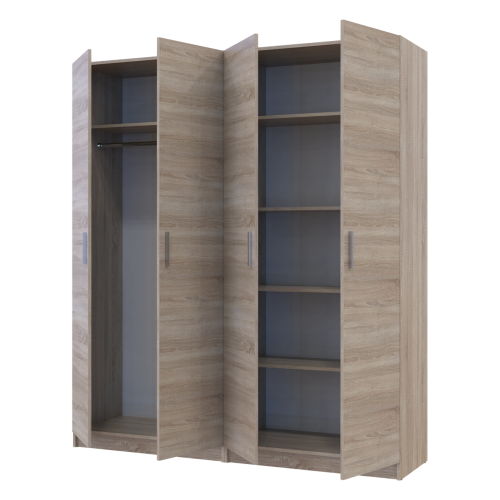 ПРОМО Шафа з полицями 2+2 ДСП ДОРОС (DOROS)