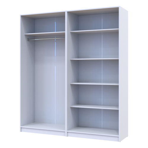 ПРОМО Шафа з полицями 2+2 ДСП ДОРОС (DOROS)