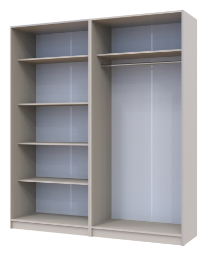 ПРОМО Шафа з полицями 2+2 ДСП ДОРОС (DOROS)