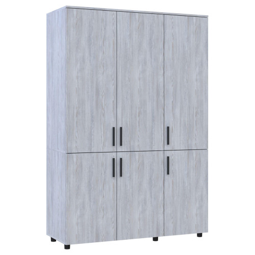 Фото шафи ТОРН 3 ДСП полиці ДОРОС (DOROS) сосна натті – вигляд збоку