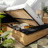 Фото мебели для спальни OSTIA BRW – кровать с подъемным основанием