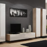 Фото комплекта мебели для гостиной VIGO 1 CAMA MEBLE дуб сонома / белый глянец