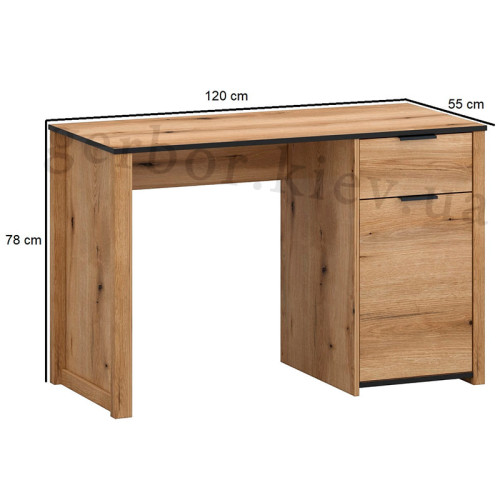 Фото дитячої HELIX MEBELBOS – розміри письмового столу