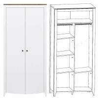 КАРІНА Шафа комбінована SZF2D Гербор