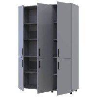 ТОРН Шафа 3 ДСП полиці ДОРОС (DOROS) сірий