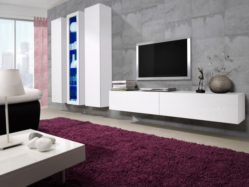 VIGO CAMA MEBLE Комплект 2 белый / белый глянец