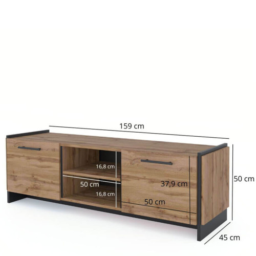 Фото тумби під телевізор AMINO 2D MEBELBOS – розміри