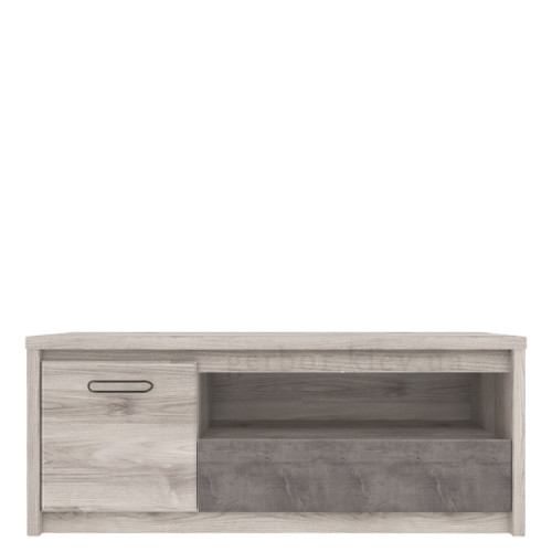 Фото тумбы ТВ JAZZ 1D1S/125 MEBELBOS - вид спереди