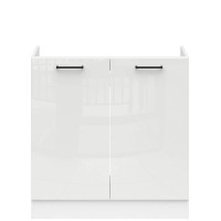 JUNONA LINE Тумба під мийку DK2D/80/82 BRW крейдяний глянець JUNONA LINE Тумба під мийку DK2D/80/82 BRW крейдяний глянець