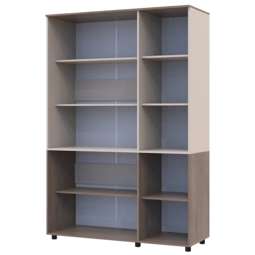 Фото шафи ТОРН 3 ДСП полиці ДОРОС (DOROS) кремона канноло / кашемір – вигляд збоку наповнення