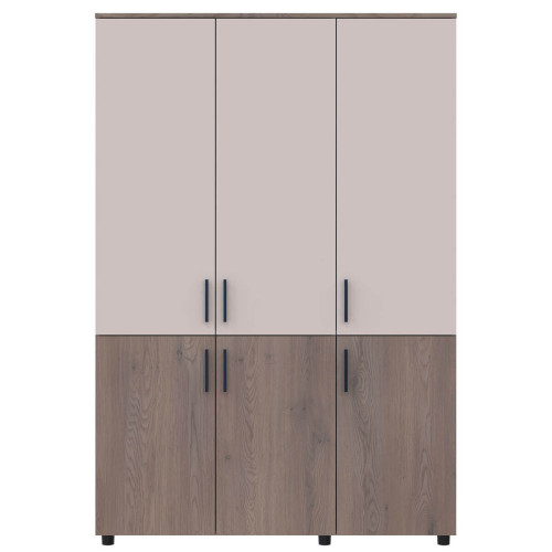 Фото шафи ТОРН 3 ДСП полиці ДОРОС (DOROS) кремона канноло / кашемір – вигляд спереду