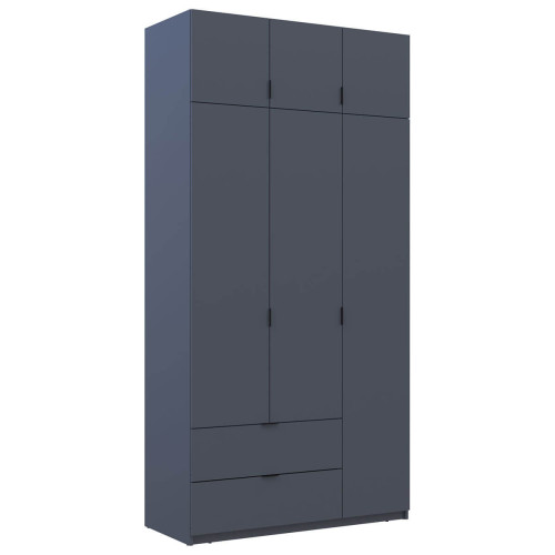 ЛУКАС Шафа з антресоллю 3 ДСП 120х50х240 ДОРОС (DOROS)