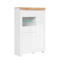 HOLTEN Вітрина з підсвіткою REG2D1W_LED BRW