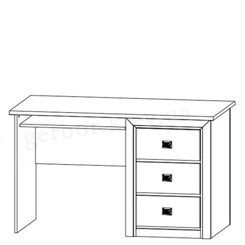 Фото письмового столу КОЕН II BIU/130 БРВ ВМК - схема