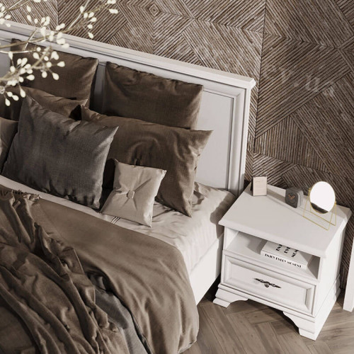 Фото приліжкової тумби КЕНТУКІ KOM1S БРВ ВМК – вигляд зверху