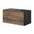 Фото тумбы ROCO R03 CAMA MEBLE антрацит / дуб вотан