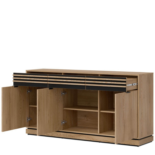 Фото комода FERRO FE03 LIVEO – вигляд збоку наповнення