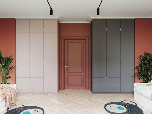 ЛУКАС Шафа з антресоллю 3 ДСП ДОРОС (DOROS) 135х50х240