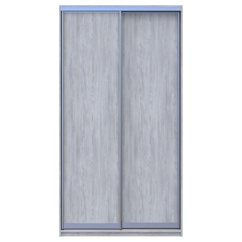 Фото шафи-купе 2 ДСП СІТІ ЛАЙТ ДОРОС (DOROS) 120x45x225 сосна натті – вигляд спереду