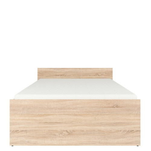 Фото кровати NEPO PLUS LOZ/120 BRW дуб сонома - вид спереди