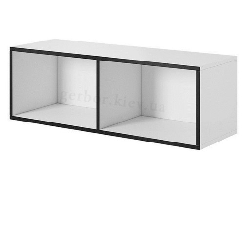 Фото стеллажа ROCO R02 CAMA MEBLE белый / черный