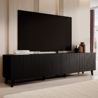 BARI 200 4D CAMA MEBLE Тумба ТВ чорний BARI 200 4D CAMA MEBLE Тумба ТВ чорний
