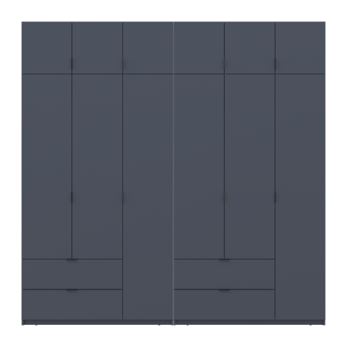 ЛУКАС Шафа з антресоллю 3+3 ДСП ДОРОС (DOROS) 240х50х240