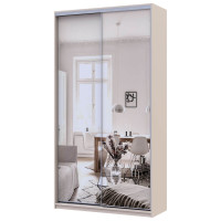 СІТІ ЛАЙТ Шафа-купе 2 Дзеркала ДОРОС (DOROS) 120x45x225