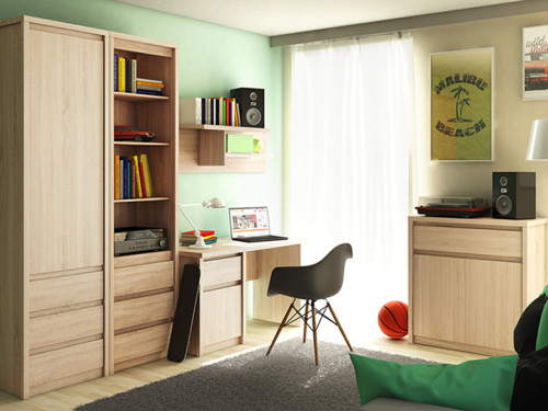 Фото тумбы KOM 2D1S NORTON VMV Holding в интерьере детской