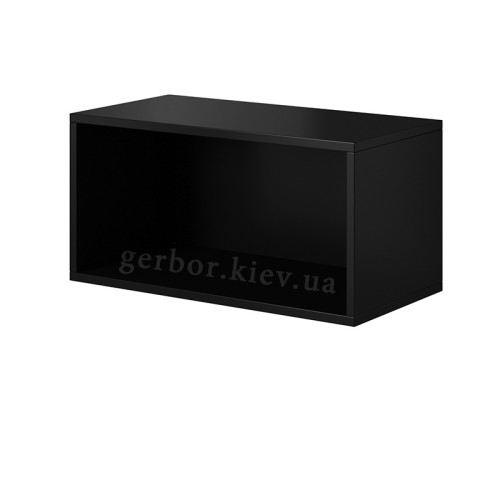Фото стеллажа ROCO R04 CAMA MEBLE черного цвета
