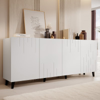 BARI 200 4D CAMA MEBLE Комод білий BARI 200 4D CAMA MEBLE Комод білий