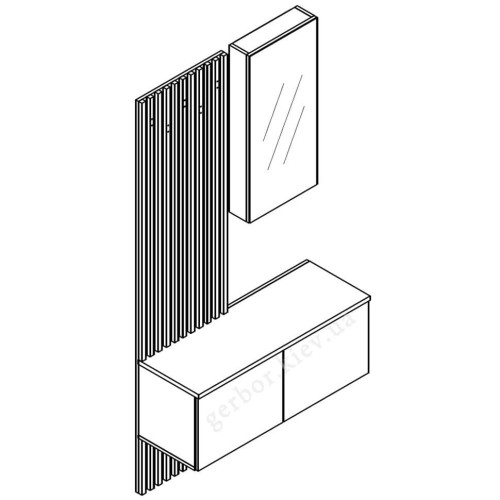 Фото передпокою АРІКА Гербор – схема