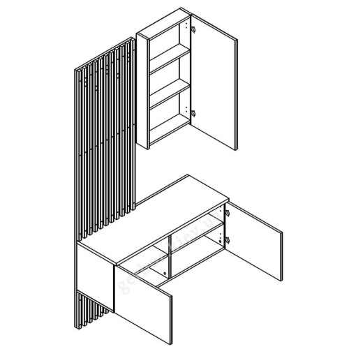 Фото передпокою АРІКА Гербор – схема наповнення