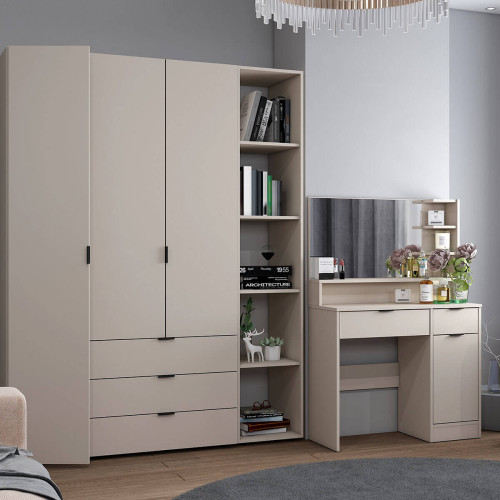 Фото комплекта меблів для спальні ГЕЛАР / ЕСТЕЛЬ ДОРОС (DOROS) шафа + туалетний стіл