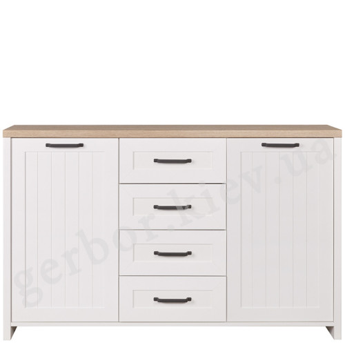 На фото вид спереди комода KOM 2D4S VERNE VMV Holding