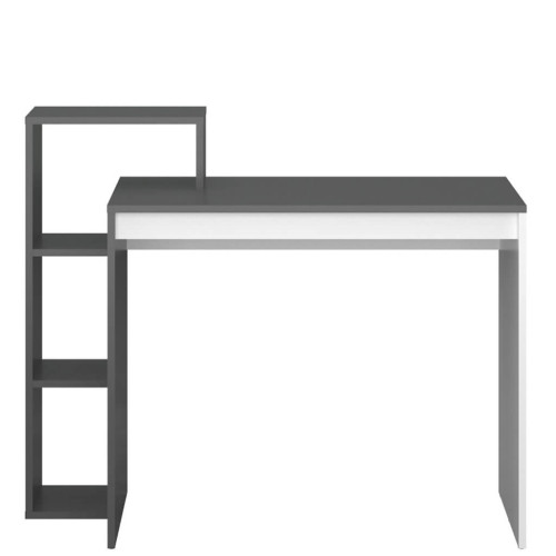 Фото письмового столу 110H VMV Holding графіт / білий – вигляд спереду