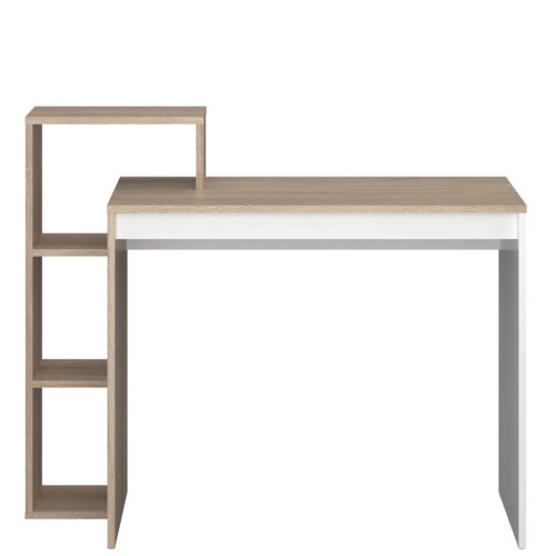 Фото письмового столу 110H VMV Holding дуб сонома / білий – вигляд спереду