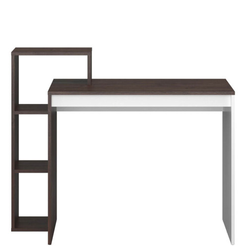 Фото письмового столу 110H VMV Holding дуб венге / білий – вигляд спереду
