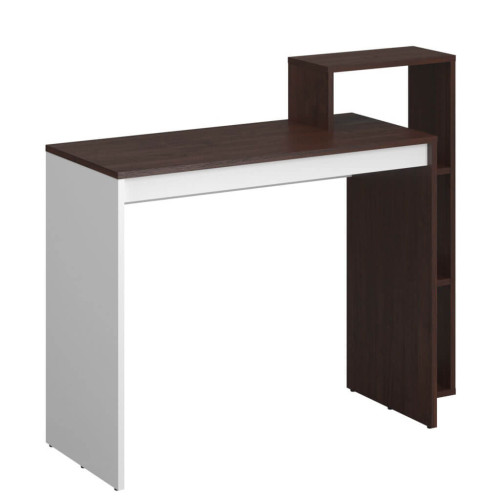 Фото письмового столу 110H VMV Holding дуб венге / білий – вигляд збоку