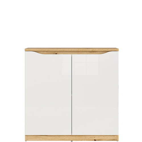 Фото тумбы NUIS KOM2D BRW - вид спереди