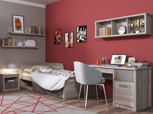 Фото кровати 90 JAZZ MEBELBOS в интерьере детской