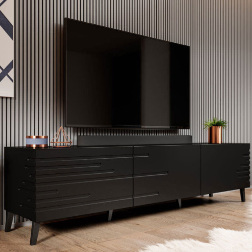 Фото тумбы ТВ NOVA CAMA MEBLE черный