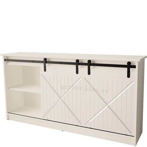 Фото комоду GRANERO CAMA MEBLE білий / білий глянець – наповнення