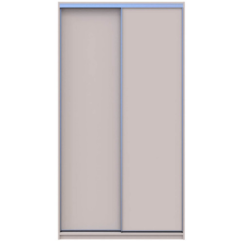 СІТІ ЛАЙТ Шафа-купе 2 ДСП ДОРОС (DOROS) 120x60x225