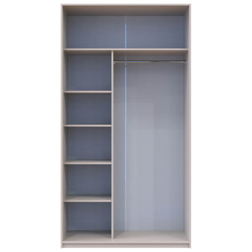 СІТІ ЛАЙТ Шафа-купе 2 ДСП ДОРОС (DOROS) 120x60x225