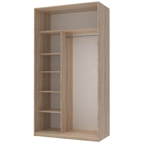 СІТІ ЛАЙТ Шафа-купе 2 ДСП ДОРОС (DOROS) 120x60x225