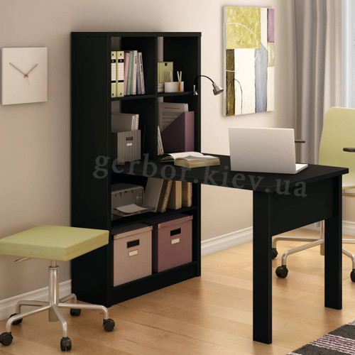 Фото письменного стола 120 VMV Holding дуб венге в интерьере кабинета