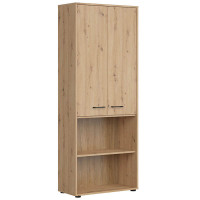 SPACE OFFICE Стеллаж REG2D/200/F12 BRW SPACE OFFICE Стеллаж REG2D/200/F12 BRW