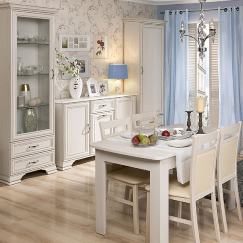 Фото витрины TIFFANY 1W2S MEBELBOS в интерьере столовой