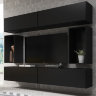 Фото комплекта мебели для гостиной ROCO 1 CAMA MEBLE черного цвета